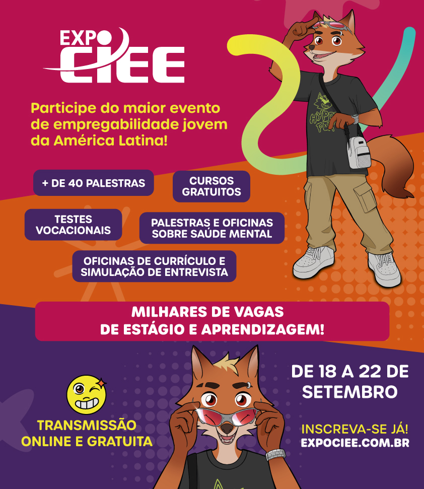 Expo CIEE 2023 | Maior evento de empregabilidade jovem da América Latina