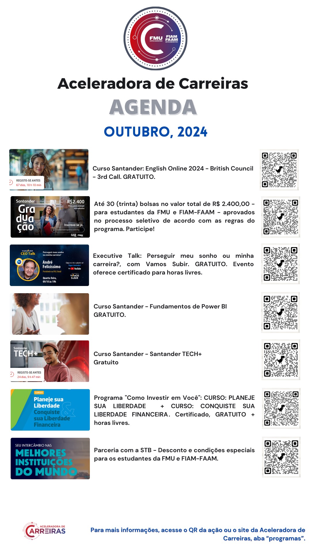 AGENDA OUTUBRO 2024