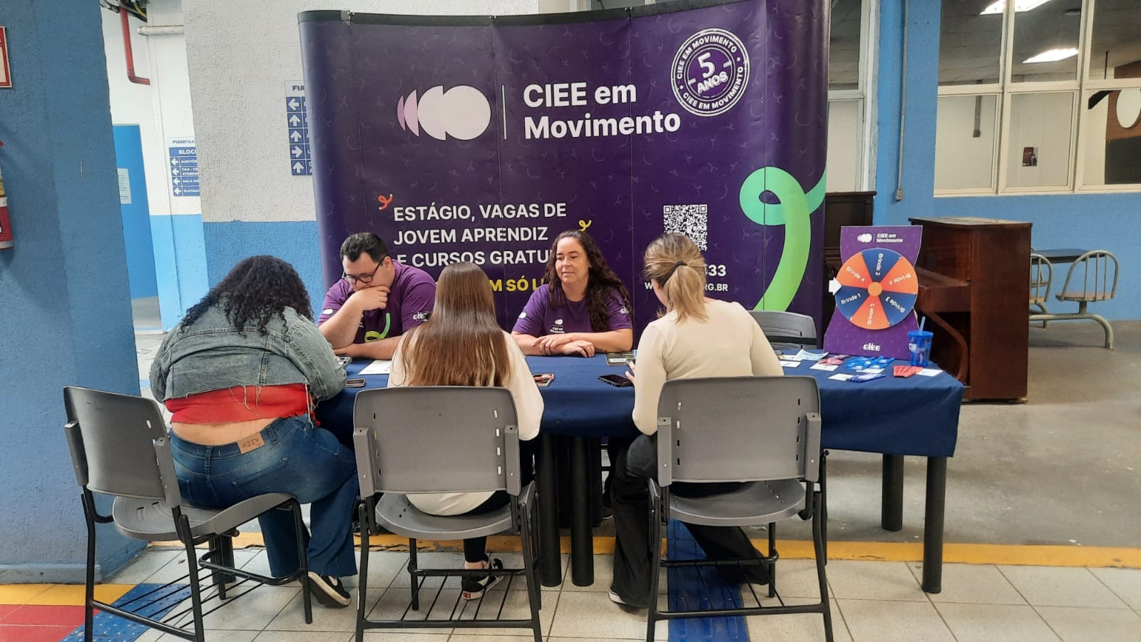 Ação: Cadastramento CIEE, campus Vila Mariana (presencial).